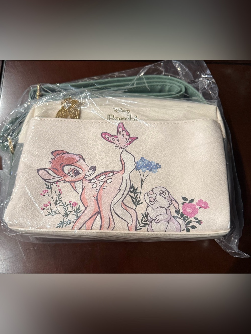 Primark x Disney Cream Bambi and Thumper Crossbody Camera Bag *NWT